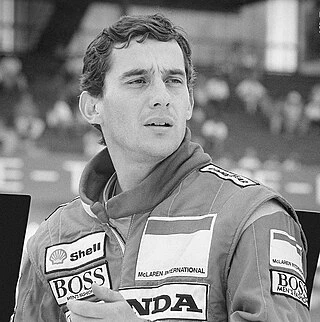Ayrton Senna headshot