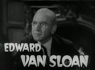Edward Van Sloan headshot