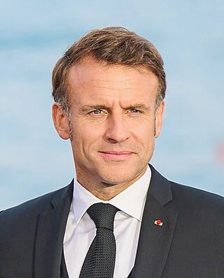 Emmanuel Macron headshot