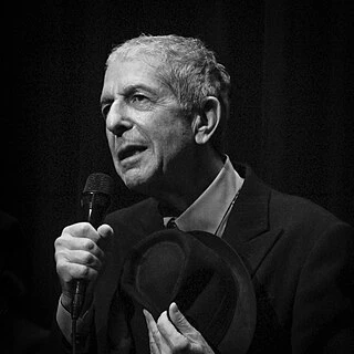Leonard Cohen headshot