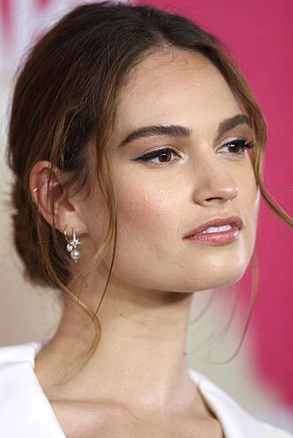 Lily James headshot