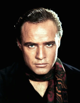 Marlon Brando headshot