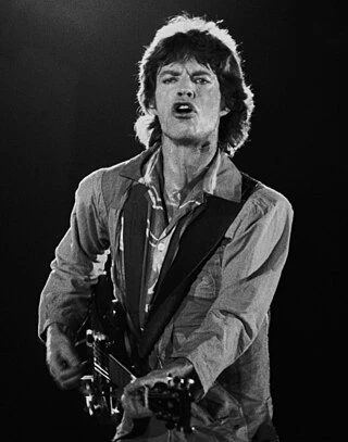 Mick Jagger headshot