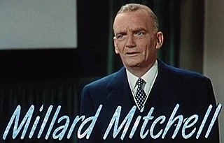 Millard Mitchell headshot