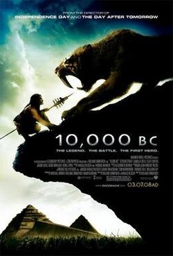 10,000 BC poster