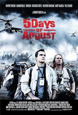 5 Days of War poster