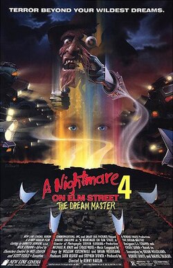 A Nightmare on Elm Street 4: The Dream Master poster