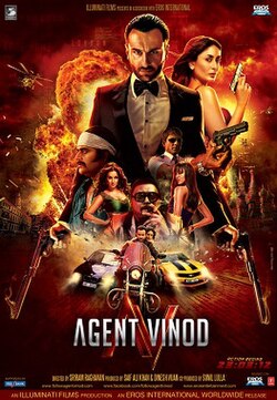 Agent Vinod poster