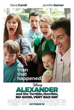 Alexander and the Terrible, Horrible, No Good, Very Bad Day poster