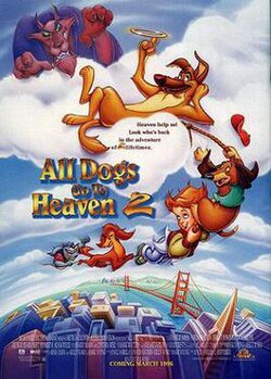 All Dogs Go to Heaven 2 poster