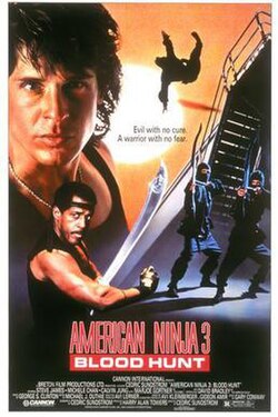 American Ninja 3: Blood Hunt poster