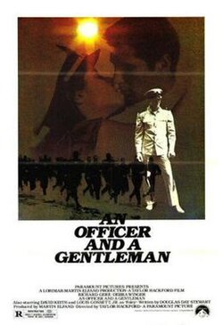 An Officer and a Gentleman poster