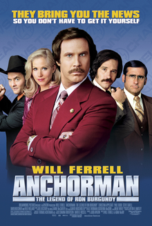 Anchorman: The Legend of Ron Burgundy poster