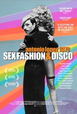 Antonio Lopez 1970: Sex Fashion & Disco poster