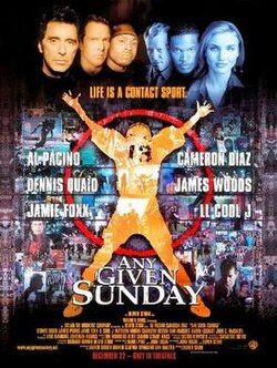 Any Given Sunday poster