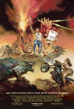 Aqua Teen Hunger Force Colon Movie Film for Theaters poster
