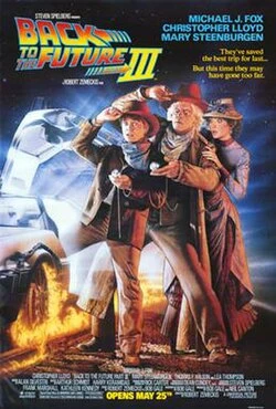 Back to the Future Part III poster
