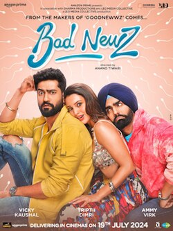 Bad Newz poster