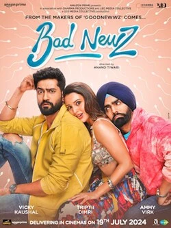 Bad Newz poster