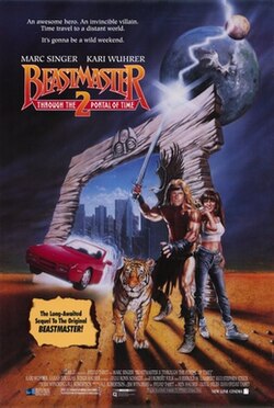 Beastmaster 2: Through the Portal of Time poster