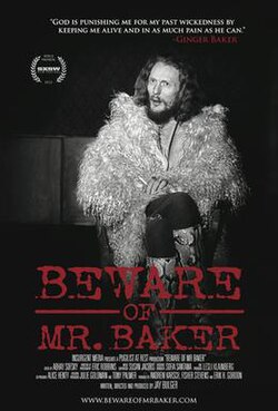Beware of Mr. Baker poster