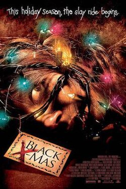 Black Christmas poster
