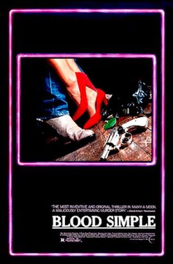 Blood Simple poster