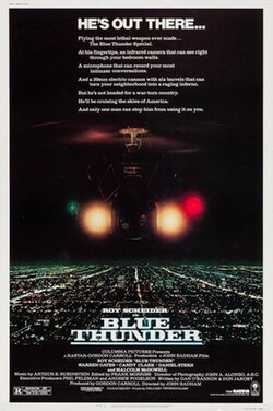 Blue Thunder poster