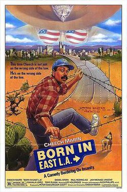Born in East L.A. poster