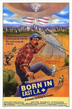 Born in East L.A. poster