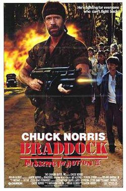 Braddock: Missing in Action III poster