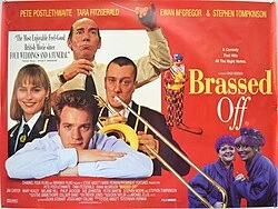 Brassed Off poster