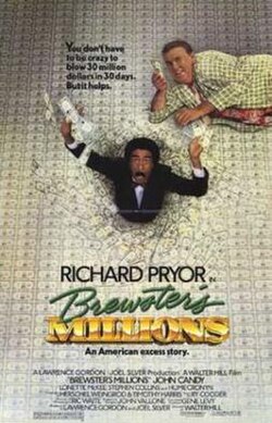 Brewster's Millions poster