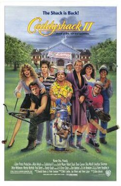 Caddyshack II poster