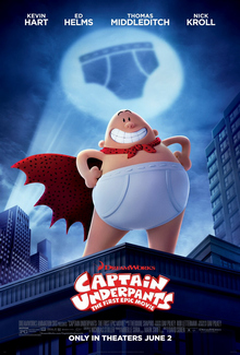 Captain Underpants: The First Epic Movie poster