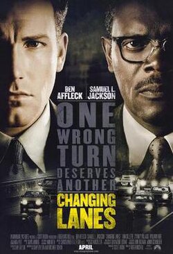 Changing Lanes poster