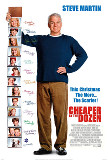 Cheaper by the Dozen poster