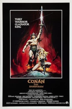 Conan the Barbarian poster