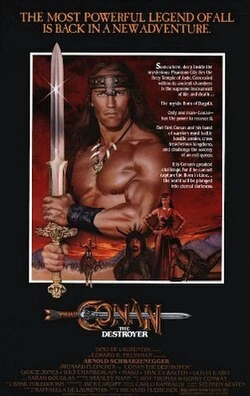 Conan the Destroyer poster