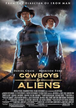 Cowboys & Aliens poster