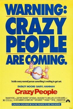 Crazy People poster