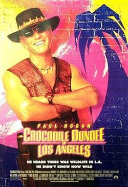 Crocodile Dundee in Los Angeles poster