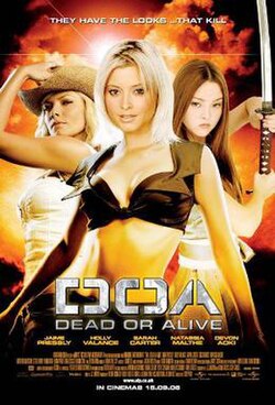 DOA: Dead or Alive poster