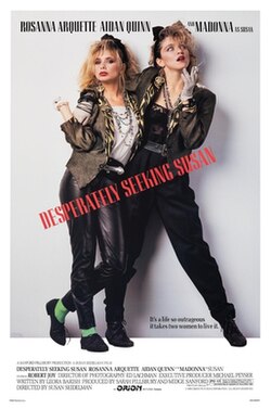 Desperately Seeking Susan poster