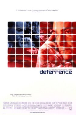 Deterrence poster