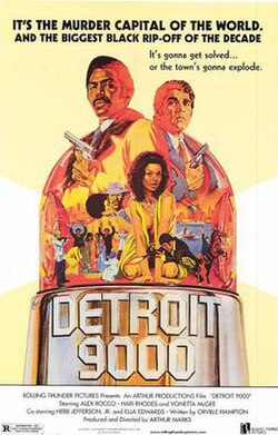Detroit 9000 poster