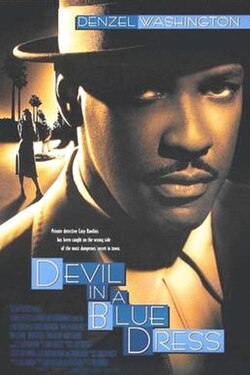 Devil in a Blue Dress poster