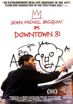 Downtown 81 poster