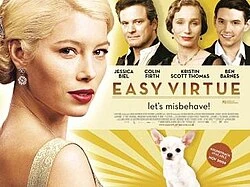 Easy Virtue poster