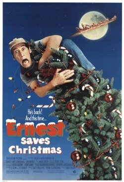 Ernest Saves Christmas poster